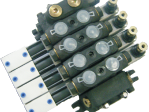 60L/min片式多路閥，有手動，電液，氣動等多種控制方式